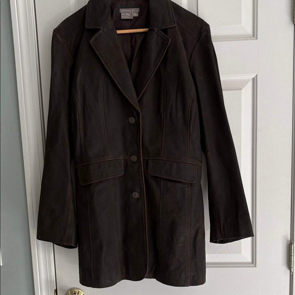 Women's Brown Leather Jacket